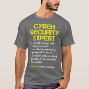Cybersecurity Hacker Computer Nerd Geschenk T-Shirt
