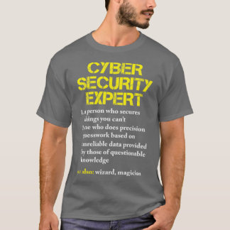 Cybersecurity Hacker Computer Nerd Geschenk T-Shirt