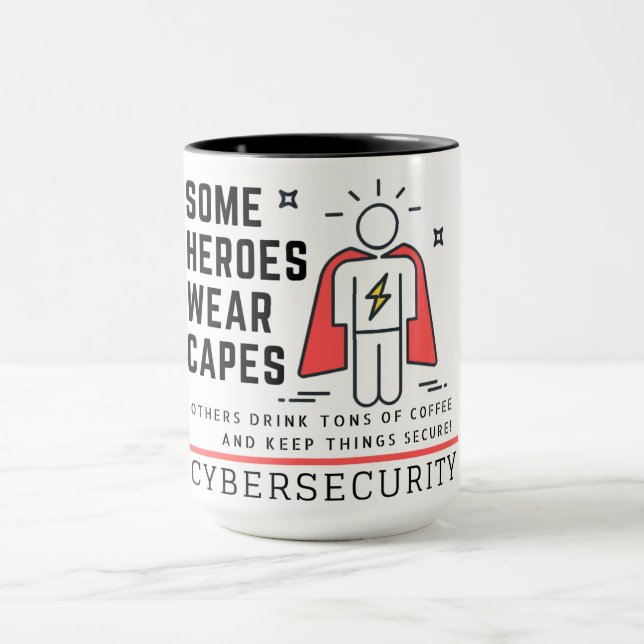 Cybersecurity Held-Tasse Tasse (Zentrum)