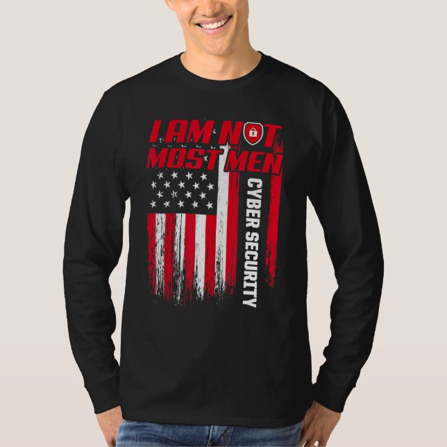 Cybersecurity IT Analyst Certified Tech Security 1 T-Shirt (Vorderseite)