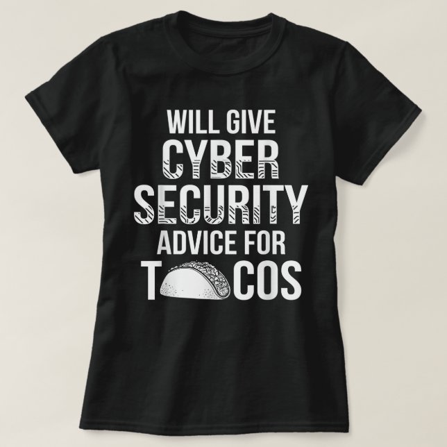 Cybersecurity IT Analyst US Art Certified Tech Sec T-Shirt (Design vorne)