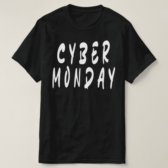 Cybersecurity-Shirt, Cybermontag, Cybersicherheit  T-Shirt (Design vorne)
