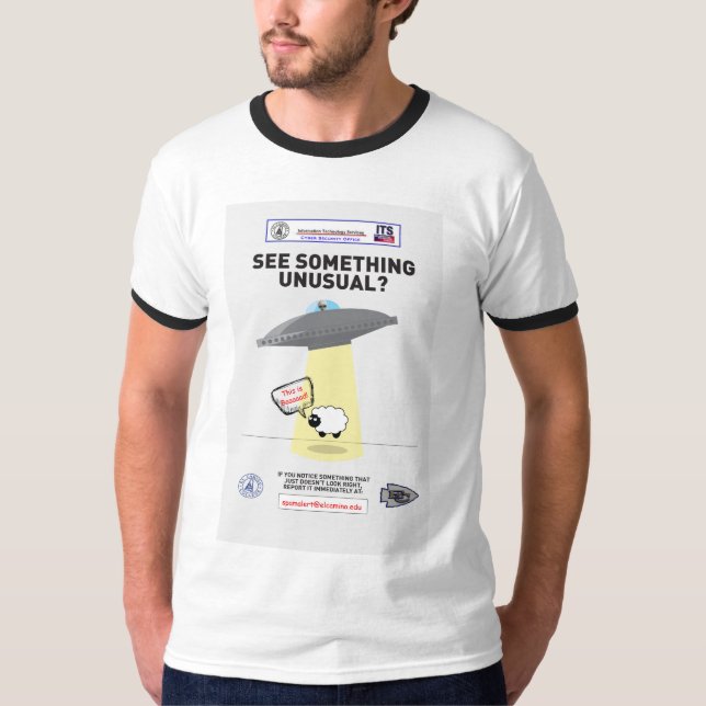 Cybersecurity Uni EL Camino Gemeinschaftsabt. T-Shirt (Vorderseite)