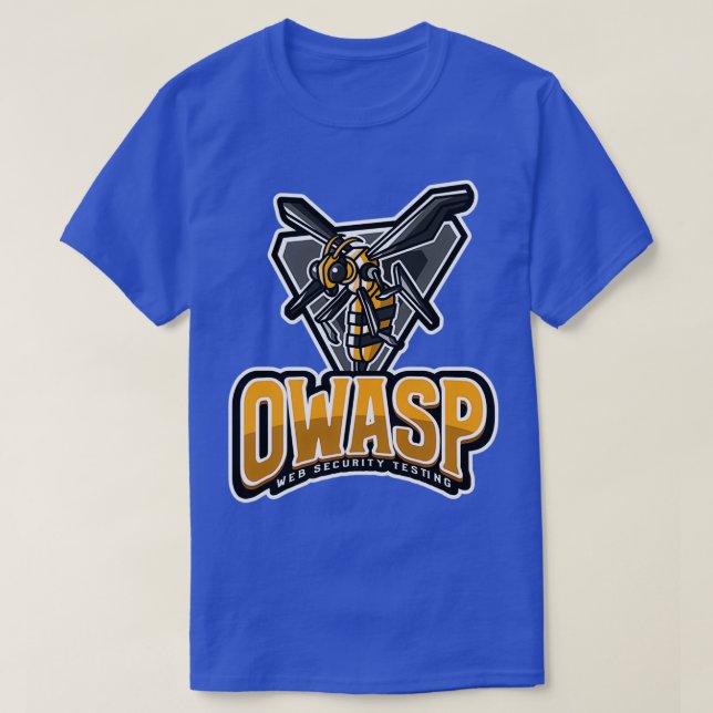 Cybersicherheit-Hacker OWASP-Websicherheitstests T-Shirt (Design vorne)