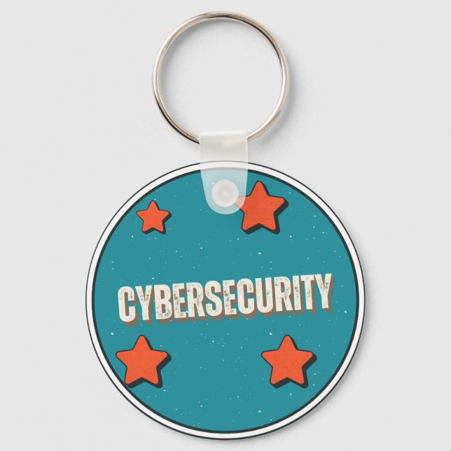 Cybersicherheit Schlüsselanhänger (Vorderseite)