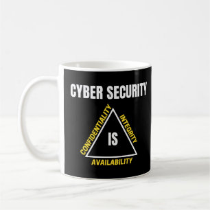 Cybersicherheit und Informatik  Kaffeetasse