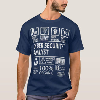 Cybersicherheitsanalyst Cybersicherheitsanalyst T T-Shirt