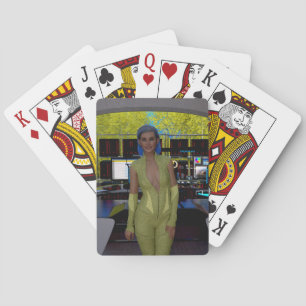 Cybersicherheitsexpertin Maria Rossi Scarlett seri Spielkarten