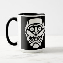 Cybersmily Cyborg Logo Black Tasse