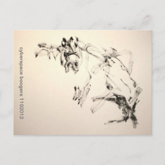 Cyberspace-Boogers 1192012 Postkarte