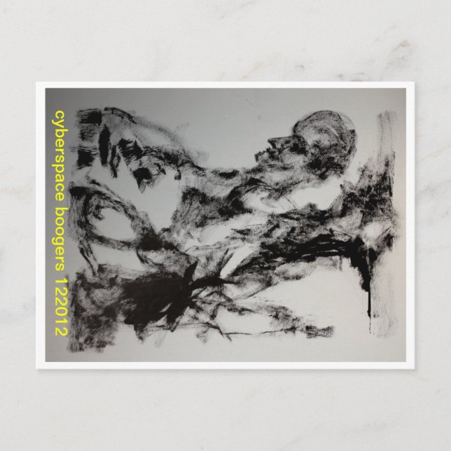 Cyberspace-Boogers 122012 Postkarte (Vorderseite)