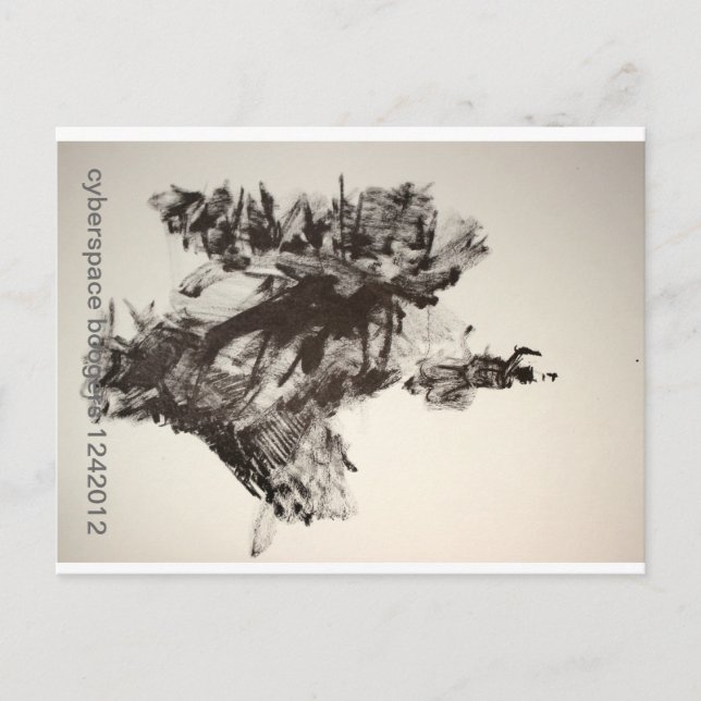 Cyberspace Boogers 1242012 Postkarte (Vorderseite)