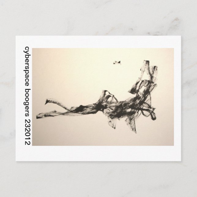 Cyberspace Boogers 232012 Postkarte (Vorderseite)