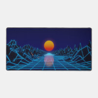 Cyberspace-Landschaft Landschaft Rastersonne