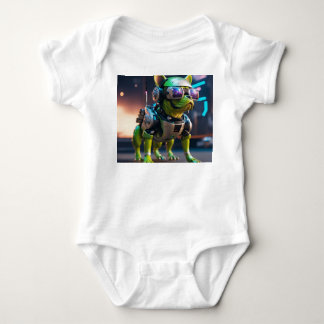 CyberTee-Labrador: Fett-Designs für Roboterliebhab Baby Strampler