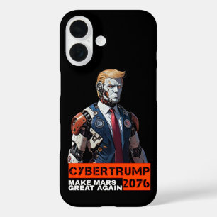 CyberTrump 2076 Mars wieder großartig machen iPhone 16 Hülle