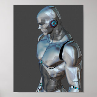 Cyborg android poster