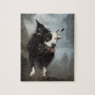 Cyborg Border Collie Puzzle