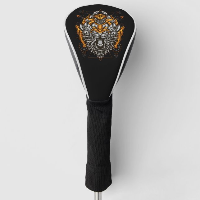 Cyborg-Evolution Golf Headcover (Vorderseite)