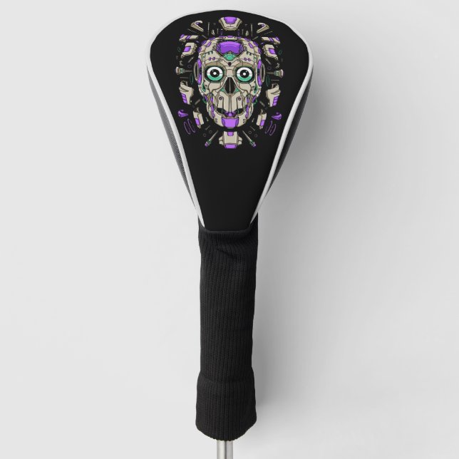 Cyborg-Evolution Golf Headcover (Vorderseite)