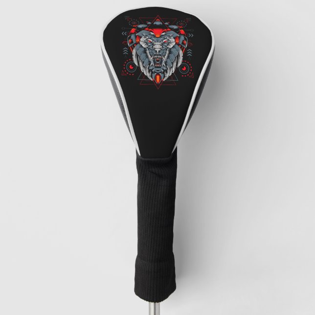 Cyborg-Evolution Golf Headcover (Vorderseite)