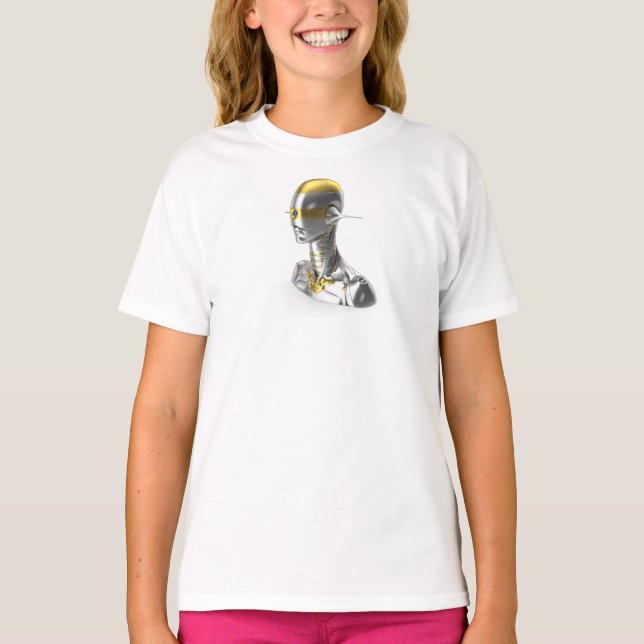 Cyborg-Evolution T-Shirt (Vorderseite)