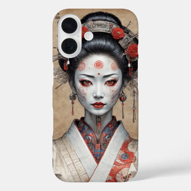 Cyborg geisha moderne japan Cover (Rückseite)