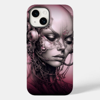 Cyborg Girl Cool Teen iPhone 14 Hülle