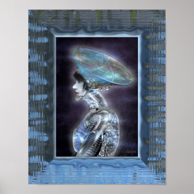 Cyborg Hathaway PRINT Poster (Vorne)