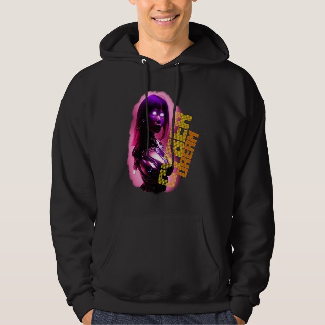 Cyborg Japanese woman Hoodie (Vorderseite)