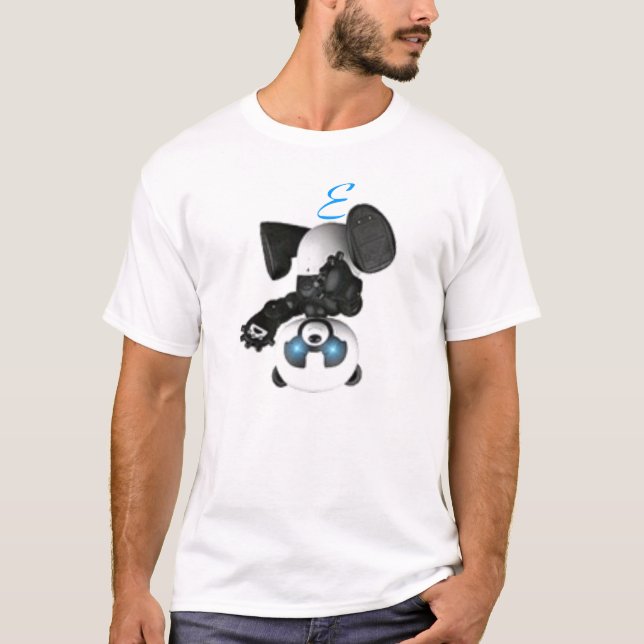 Cyborg-Panda; Einar T-Shirt (Vorderseite)