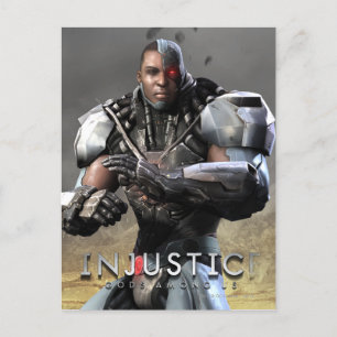Cyborg Postkarte