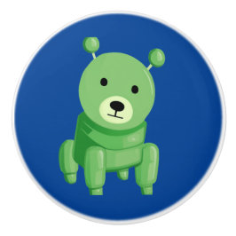 Cyborg Robot Dog Keramikknauf