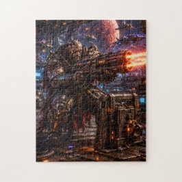 Cyborg Space Pirate — Heavy Gunner Puzzle