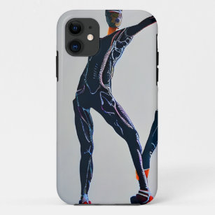 Cyborg tanzt modernes Ballett auf Bühne Case-Mate iPhone Hülle