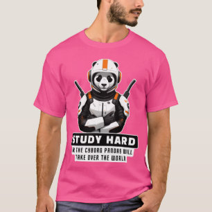 Cyborg-Tier-Panda-Zitate retro T-Shirt