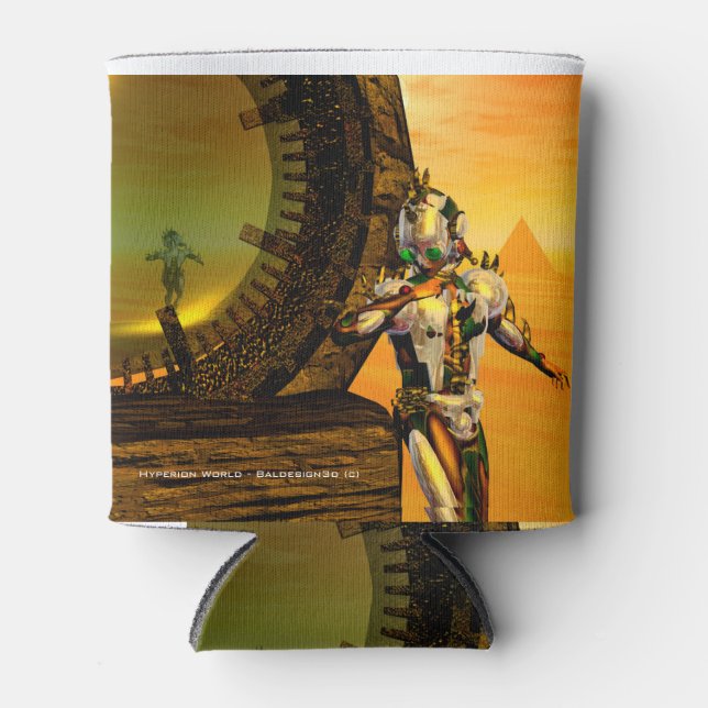 CYBORG TITAN, DESERT HYPERION Science Fiction Scif Dosenkühler (Vorderseite)