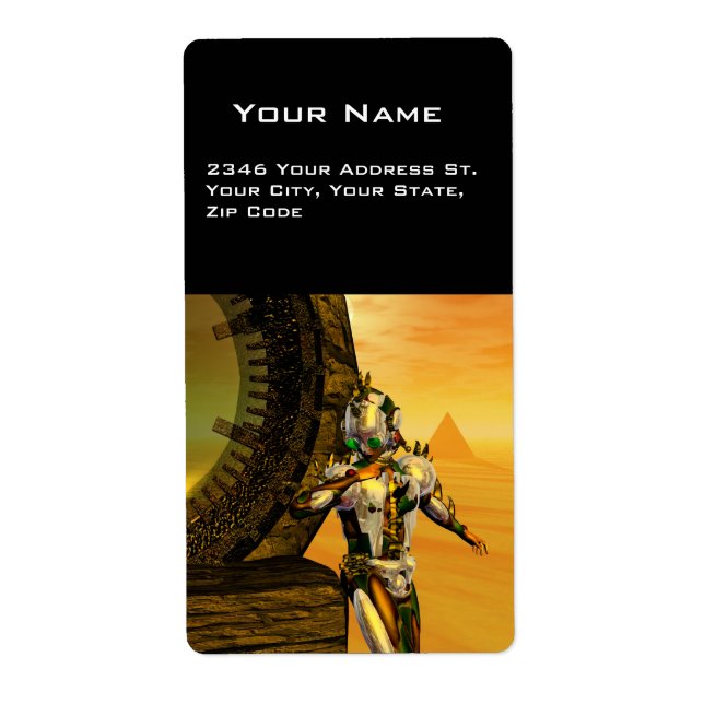 CYBORG TITAN IN HYPERION DESERT Sci-Fi (Vorne)