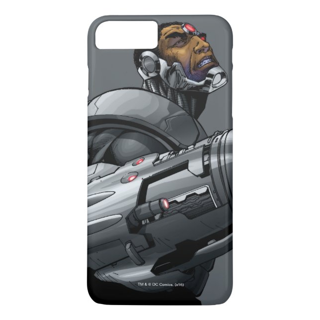 Cyborg & Weapon Bust 2 Case-Mate iPhone Hülle (Rückseite)