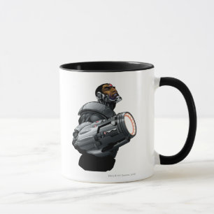 Cyborg & Weapon Bust Tasse