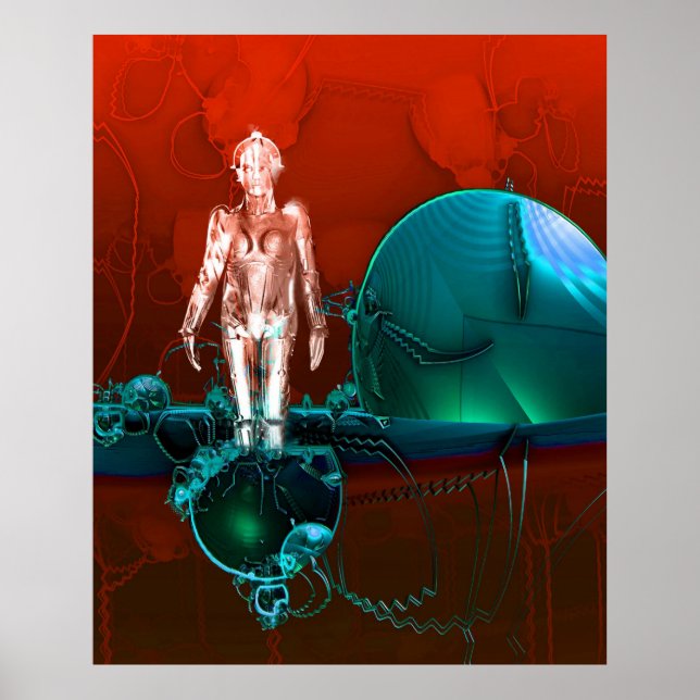 Cyborg-Werk Poster (Vorne)