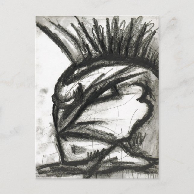 Cyborgknight Postkarte (Vorderseite)