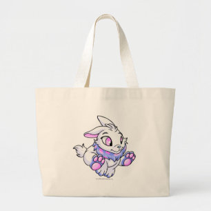 Cybunny Blau Jumbo Stoffbeutel