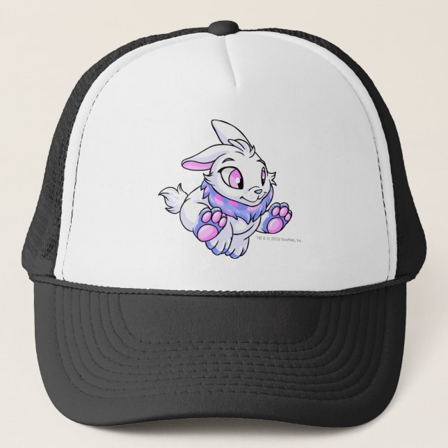 Cybunny Blau Truckerkappe (Vorderseite)