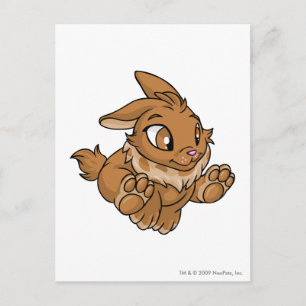 Cybunny Brown Postkarte