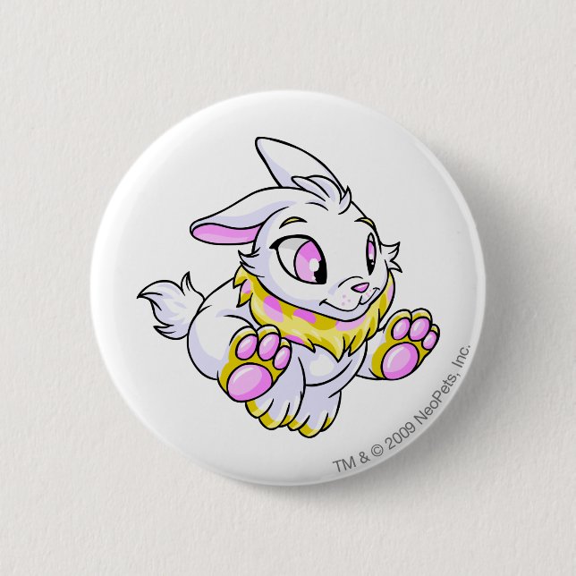 Cybunny Gelb Button (Vorderseite)