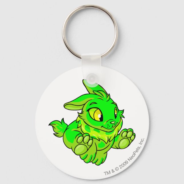 Cybunny Glows Schlüsselanhänger (Vorderseite)