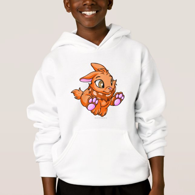 Cybunny Orange Hoodie (Vorderseite)