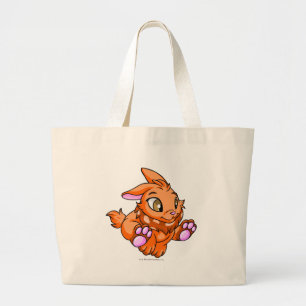 Cybunny Orange Jumbo Stoffbeutel