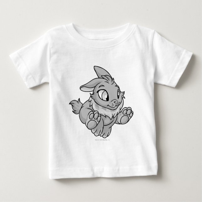 Cybunny Silver Baby T-shirt (Vorderseite)